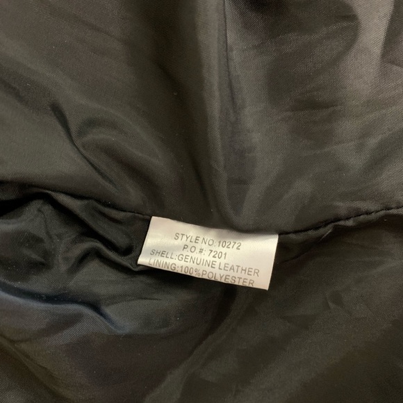 MARGARET GODFREY LEATHER SUEDE JACKET NWOT - Picture 6 of 6